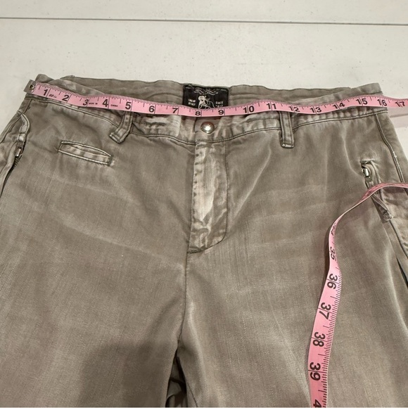 PRPS Slim Fit Cargo Jeans Faded Distressed Tan GorpCore Men’s Size 31W x 33L - Picture 7 of 16